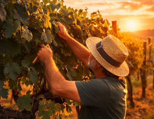 Macchine per gestione chioma e parete vegetativa in vigneto
